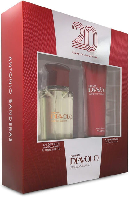 Set Antonio Banderas Diavolo 2Pz 100Ml Edt Spray - Hombre