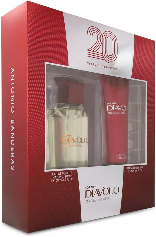Set Antonio Banderas Diavolo 2Pz 100Ml Edt Spray - Hombre