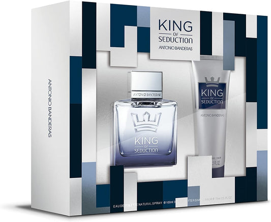 Set King Of Seduction 20 Years 2Pz 100Ml Edt Spray - Hombre