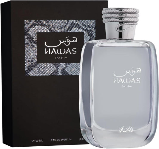 Hawas For Him Caballero Rasasi 100 ml Edp Spray - Hombre