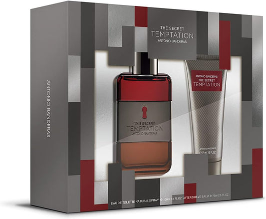 Set The Secret Temptation 2Pz 100Ml Edt Spray - Hombre