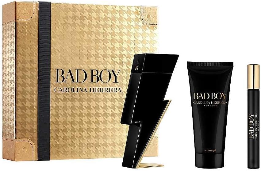 Set Bad Boy 3Pzs 100Ml Edt Spray/ Shower Gel 100Ml/ 10Ml Edt Spray - Hombre