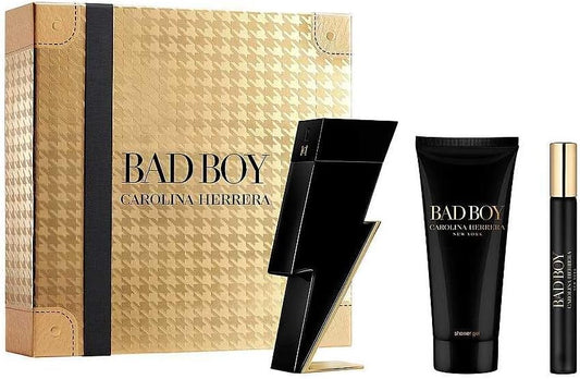Set Bad Boy 3Pzs 100Ml Edt Spray/ Shower Gel 100Ml/ 10Ml Edt Spray - Hombre