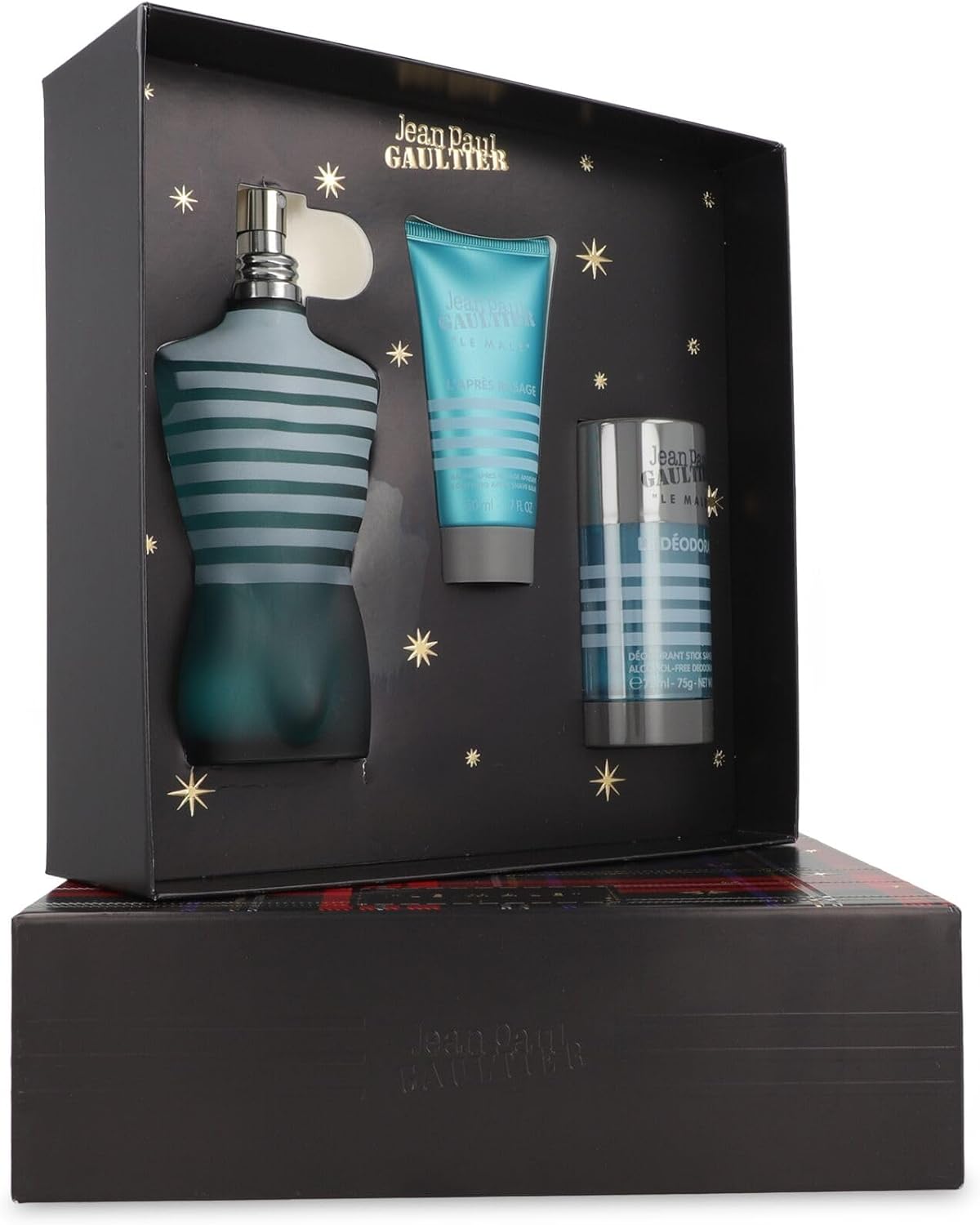 Set Jean Paul Gaultier Le Male 3Pzs 125Ml Edt Spray/ After Shave 50Ml/ Desodorante Stick 75G - Hombre