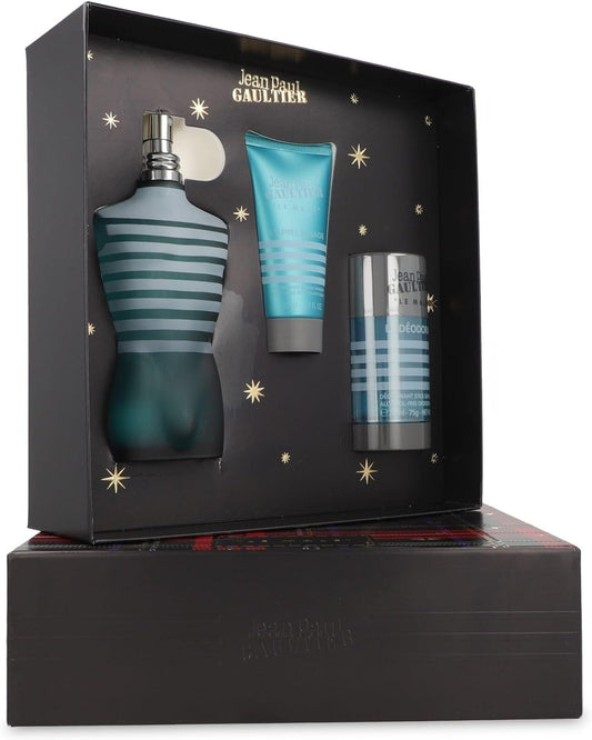 Set Jean Paul Gaultier Le Male 3Pzs 125Ml Edt Spray/ After Shave 50Ml/ Desodorante Stick 75G - Hombre