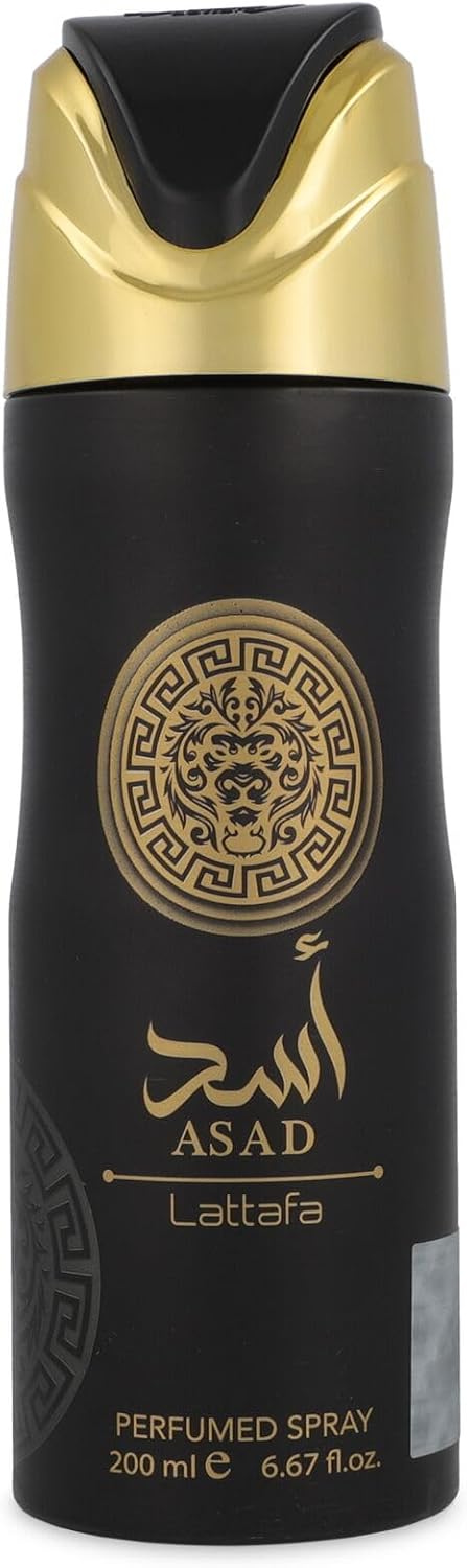 Asad Caballero Lattafa 200 ml Body Perfumed Spray - Hombre