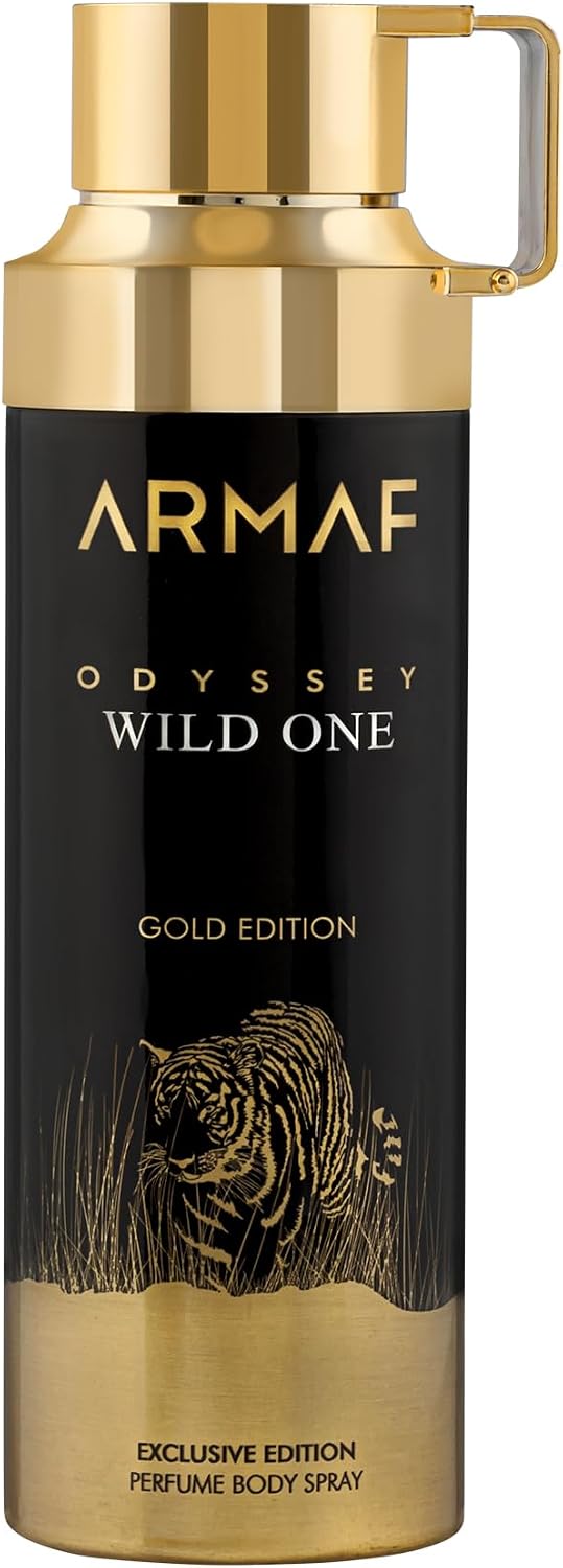 Armaf Odyssey Wild One Gold Edition 200Ml Body Spray Armaf - Hombre