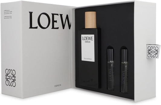 Set Loewe Esencia 3Pzs 150Ml Edp Spray/ Esencia 10Ml Edp Spray/ Esencia Elixir 10Ml Edp Spray - Hombre