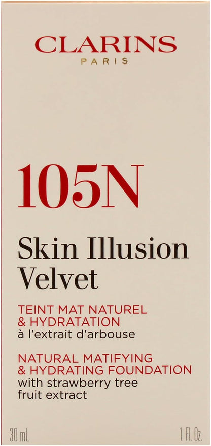 Base Liquida Skin Illusion Velvet -105N 30Ml - Mujer