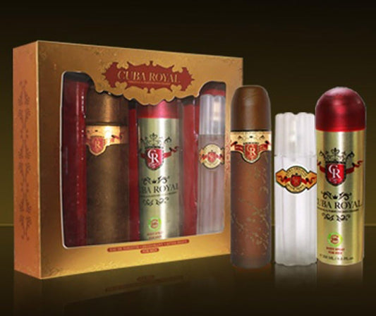 Set Cuba Royal For Men Caballero Des Champs 3 Pz - PriceOnLine