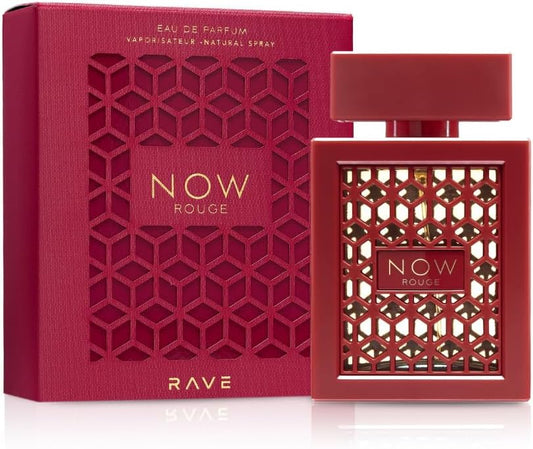 Now Rouge Unisex Rave (Lattafa) 100 ml Edp Spray