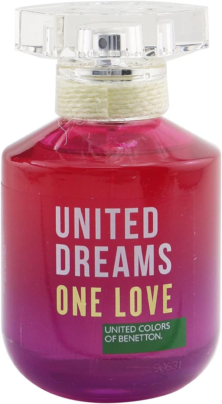 United Dreams One Love For Her Dama Benetton 80 ml Edt Spray - Mujer