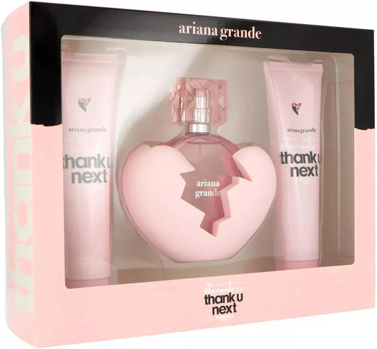 Set Thank U Next Ariana Grande 3Pz 100Ml Edp Spray - Mujer