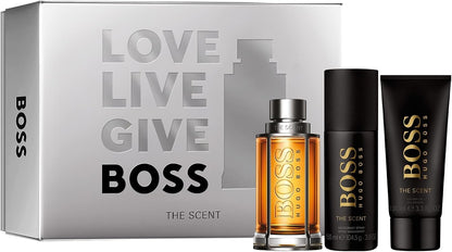 Set Boss The Scent Edt Caballero Hugo Boss 3 Pz - Hombre
