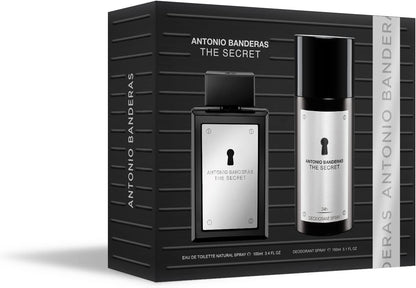 Set The Secret Antonio Banderas 2Pz 100Ml Edt Spray - Hombre