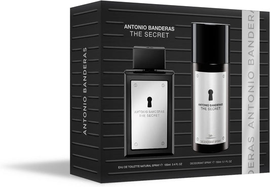 Set The Secret 2Pz 100Ml Edt Spray/ Desodorante 150Ml Spray - Hombre