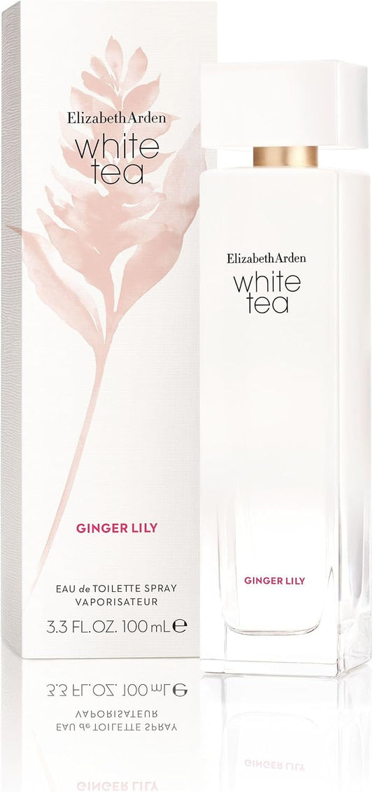 Elizabeth Arden White Tea Ginger Lily 100Ml Edt Spray - Mujer