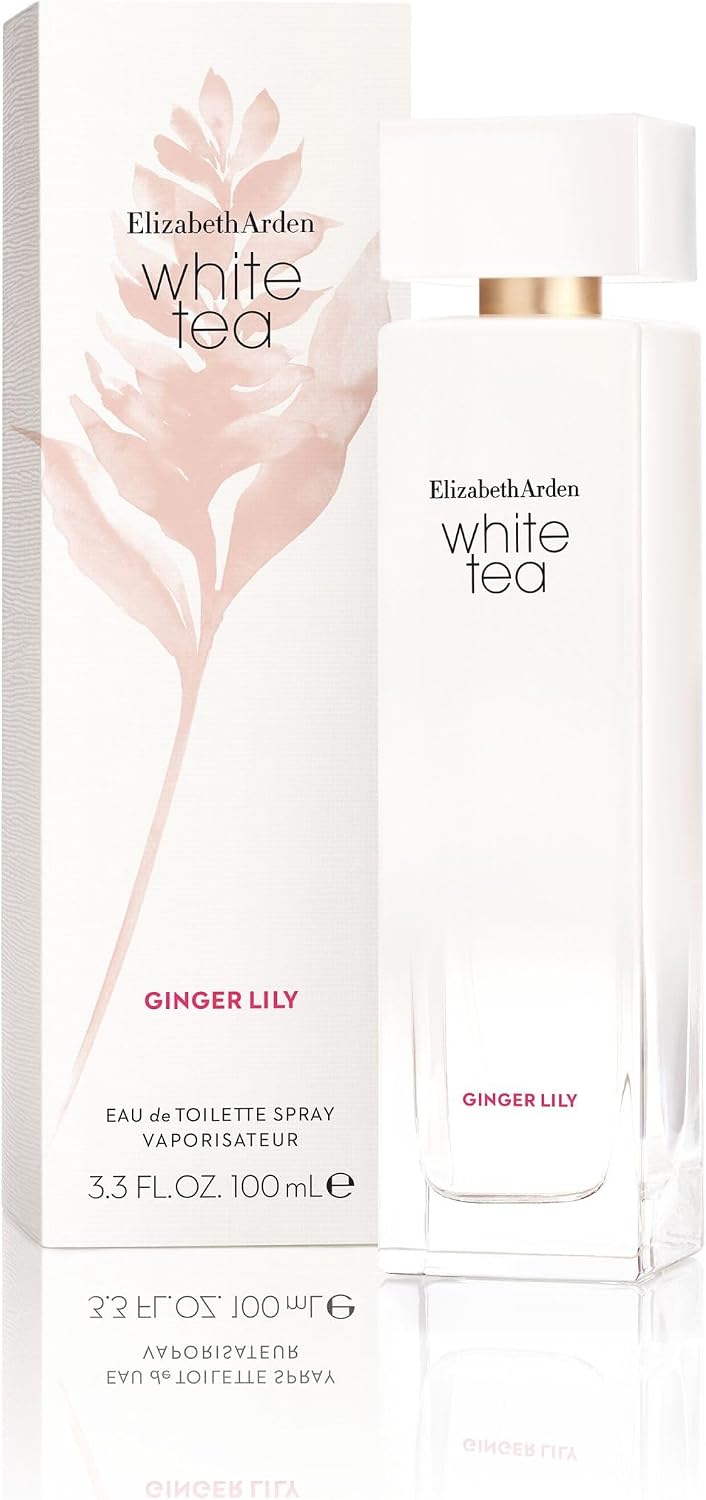 White Tea Ginger Lily Dama Elizabeth Arden 100 ml Edt Spray - Mujer
