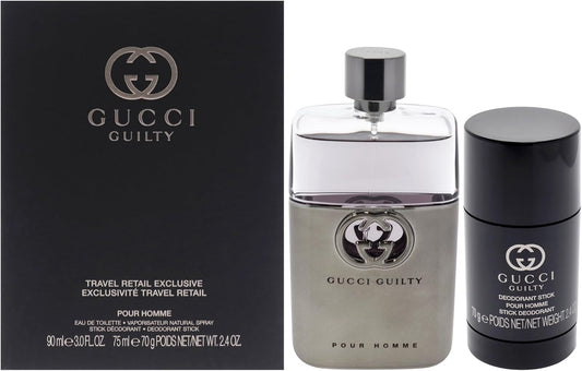 Set Gucci Guilty Caballero Gucci 2 pz (90 ml edt + 70 g deodorant stick) - PriceOnLine
