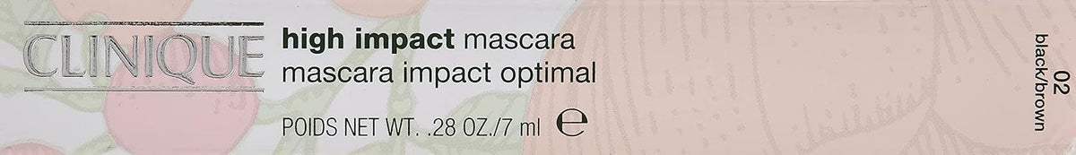 Mascara De Pestañas High Impact Mascara Dramatic Lashes On-Contact - #02 Black/Brown 7 Ml - Mujer