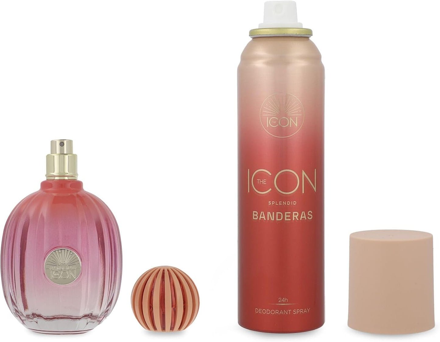 Set Banderas The Icon Splendid 2Pzs 100Ml Edp Spray/ Desodorante 150Ml Spray - Mujer