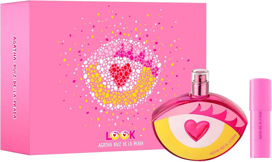 Set Agatha Look 2Pzs 80Ml Edt Spray/ Lip Stick 5G - Mujer