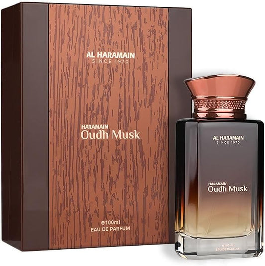 Al Haramain Oudh Musk 100Ml Edp Spray - Hombre