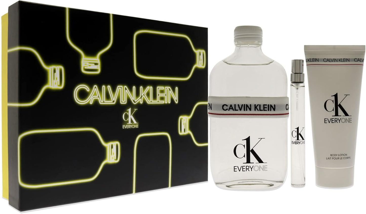 Set Ck Everyone Edt Unisex Calvin Klein 3 pz (200 ml)