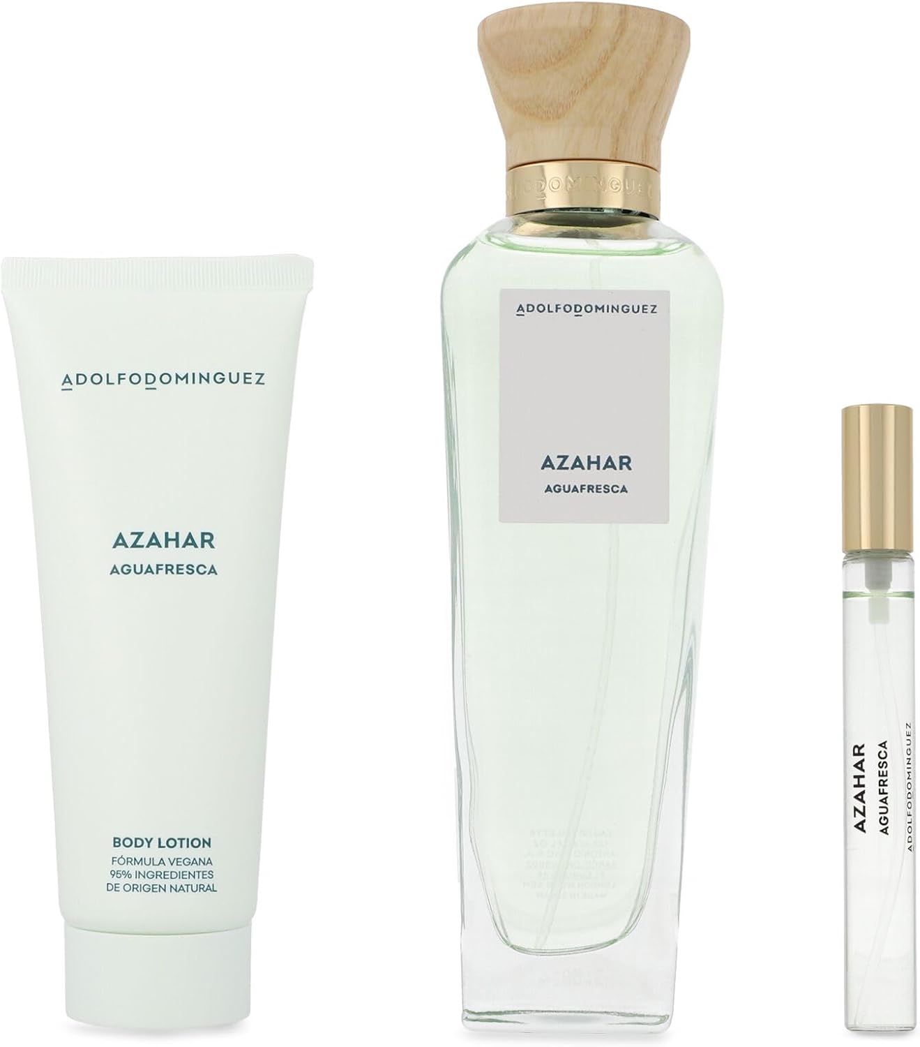 Set Agua Fresca De Azahar 3Pzs 120Ml Edt Spray/ Body Lotion 75Ml/ 10Ml Edt Spray - Mujer