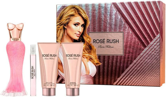 Set Rose Rush Dama Paris Hilton 4 Pz - PriceOnLine