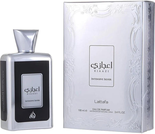 Ejaazi Intensive Silver Unisex Lattafa 100 ml Edp Spray