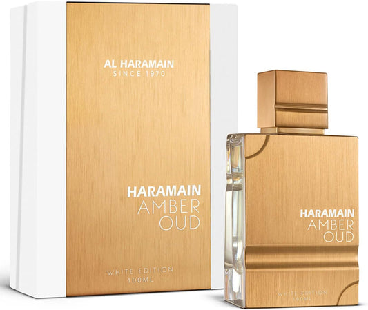 Haramain Amber Oud White Edition Unisex Al Haramain 100 ml Edp Spray - Hombre