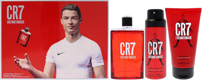 Set Cristiano Ronaldo Cr7 3Pzs 100Ml Edt Spray/ Body Spray 150Ml/ Shower Gel 150Ml - Hombre