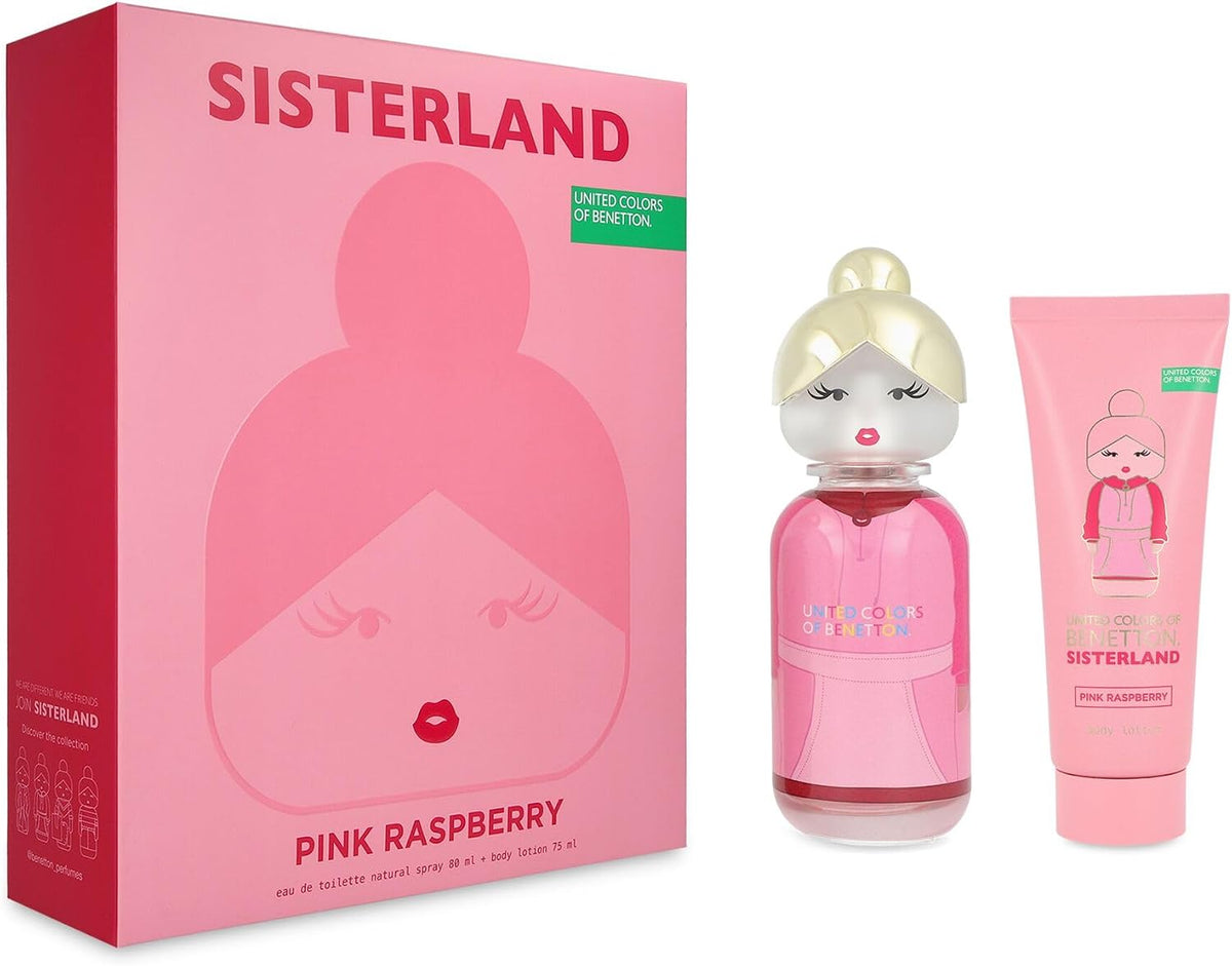 Set Sisterland Pink Raspberry 2Pz 80Ml Edt Spray - Mujer
