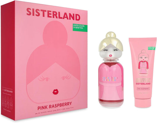 Set Sisterland Pink Raspberry 2Pz 80Ml Edt Spray - Mujer