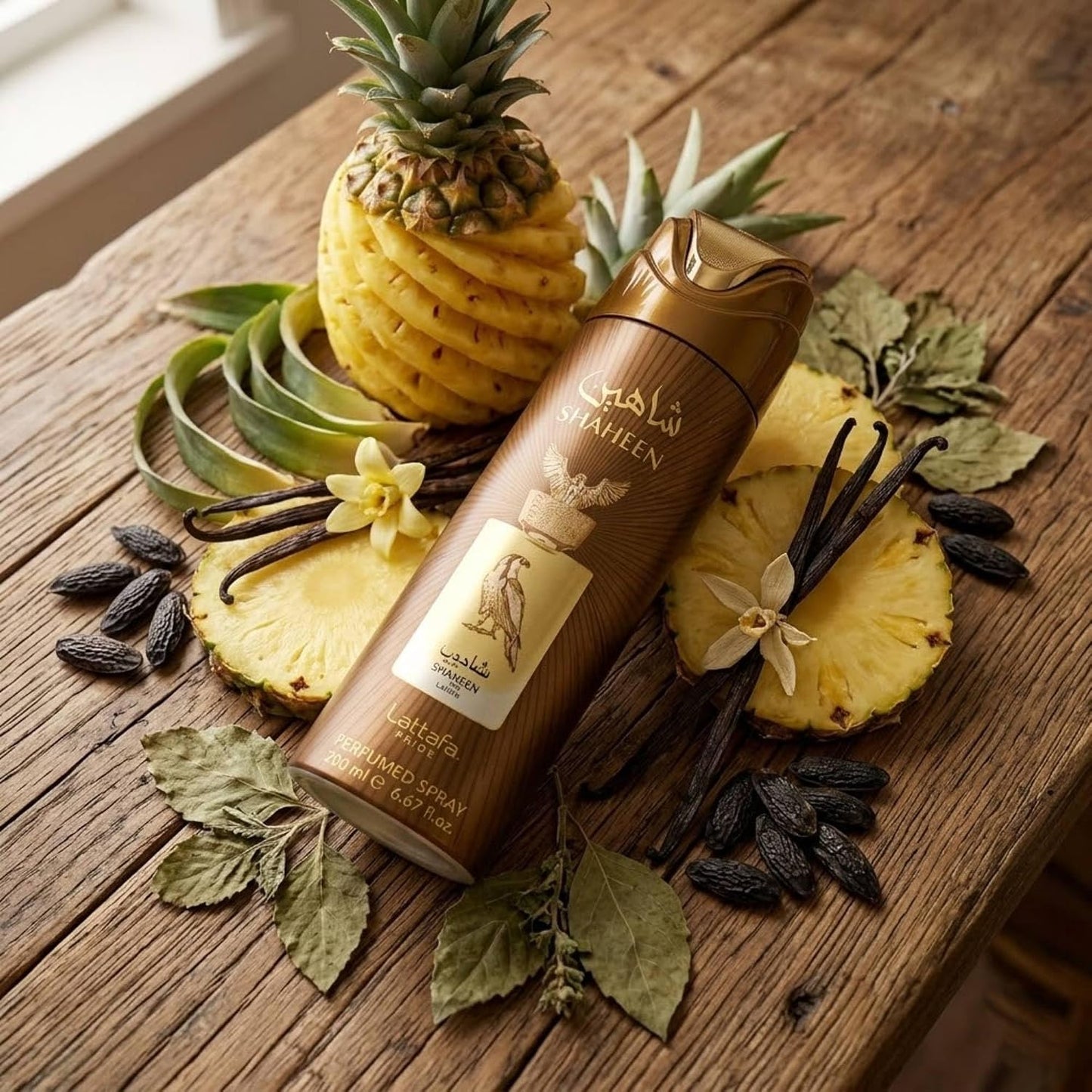 Lattafa Shaheen Gold 200Ml Body Spray - Unisex