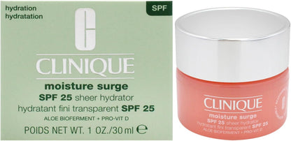 Crema Hidratante Moisture Surge Sheer Hydrator Spf 25 - 30Ml