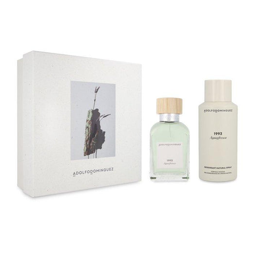 Set Agua Fresca Adolfo Dominguez 2Pz 120Ml Edt Spray - Hombre