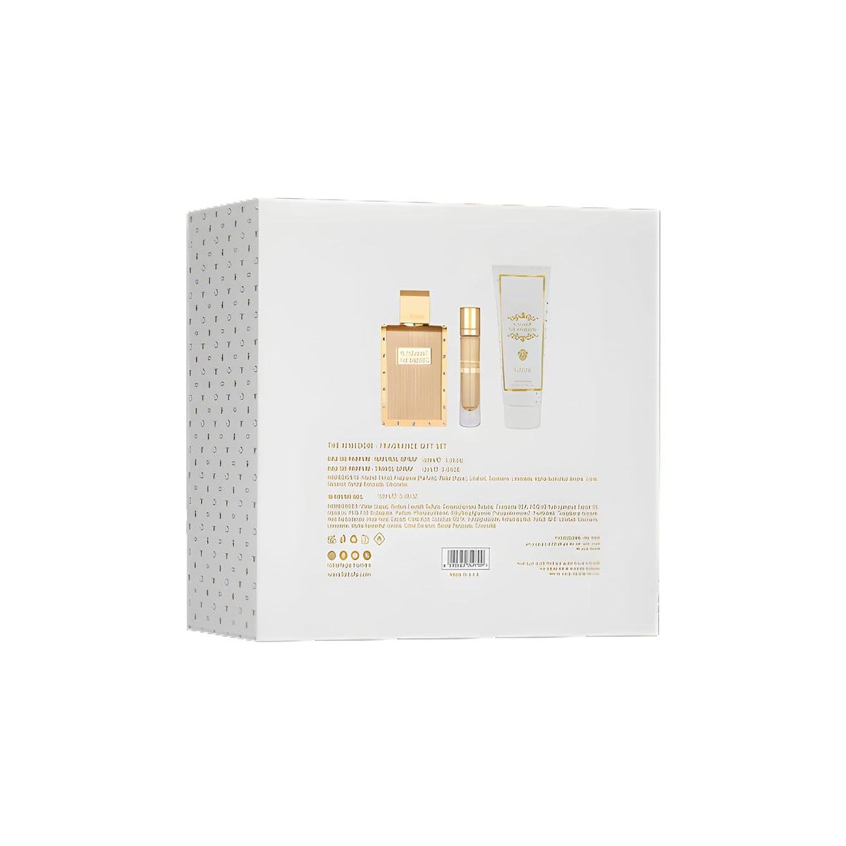 Set Lattafa The Kingdom 3Pzs 100Ml Edp Spray/ 100Ml Shower Gel/ 12Ml Edp Spray - Hombre