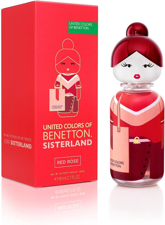 Sisterland Red Rose Dama Benetton 80 ml Edt Spray - PriceOnLine