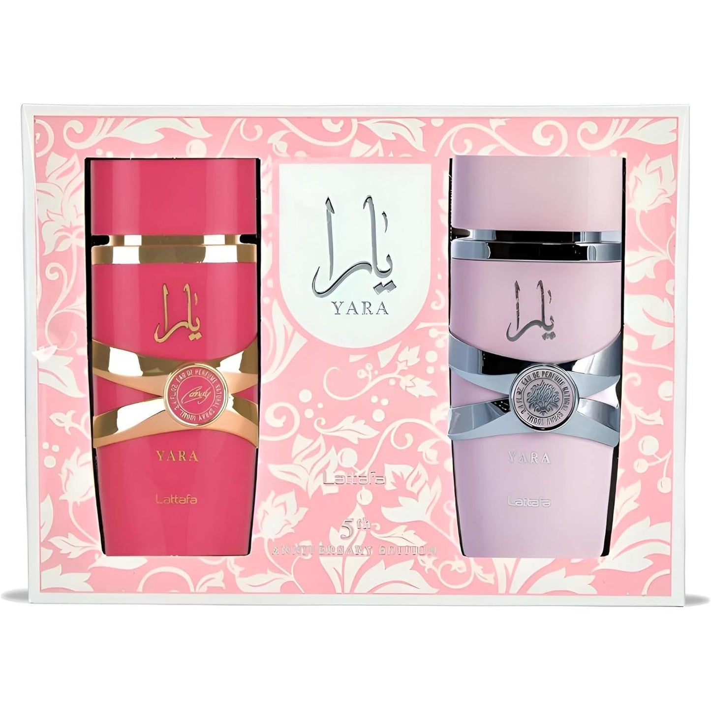 Set Lattafa Yara 2Pzs Candy 100Ml Edp Spray/ Yara 100Ml Edp Spray - Mujer