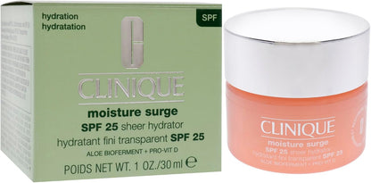 Crema Hidratante Moisture Surge Sheer Hydrator Spf 25 - 30Ml