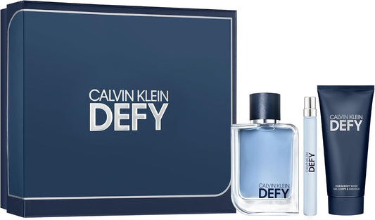 Calvin Klein Calvin Klein Set Calvin Klein Defy 3Pzs 100Ml Edt Spray/ Body Wash 100Ml / 10Ml Edt Spray - Hombre
