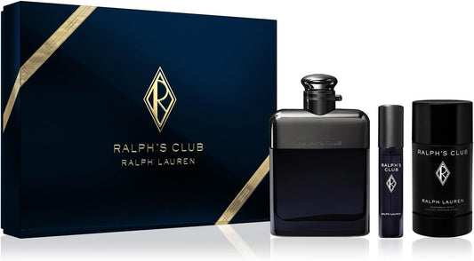 Ralph Lauren Set Ralph'S Club 3Pzs 100Ml Edp Spray/ 10Ml Edp Spray/ Desodorante Stick 75G - Hombre