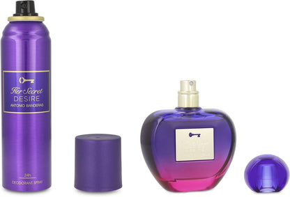 Set Her Secret Desire Antonio Banderas 2Pz - Mujer