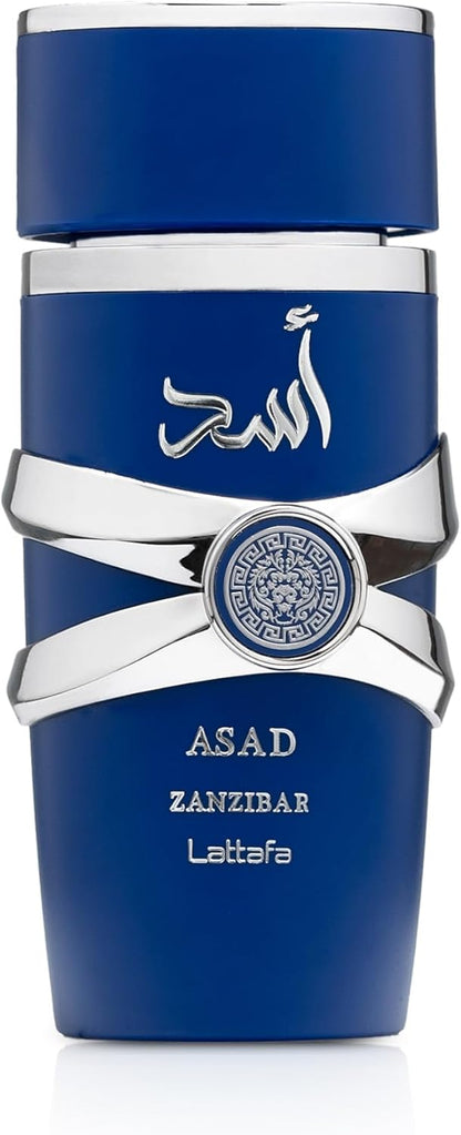 Asad Zanzibar Caballero Lattafa 100 ml Edp Spray - Hombre