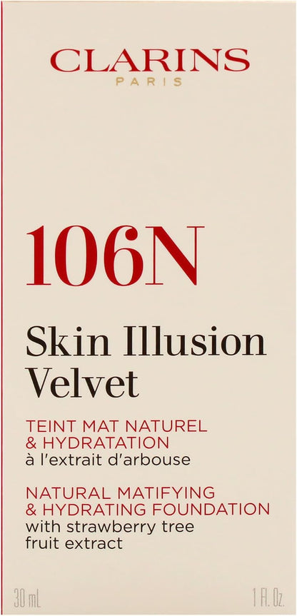 Base Liquida Skin Illusion Velvet -106N 30Ml - Mujer