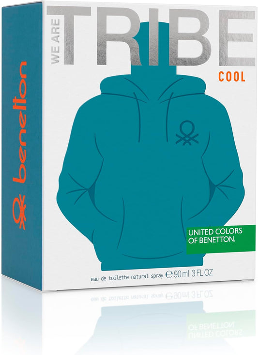 Benetton We Are Tribe Cool 90Ml Edt Spray - Hombre
