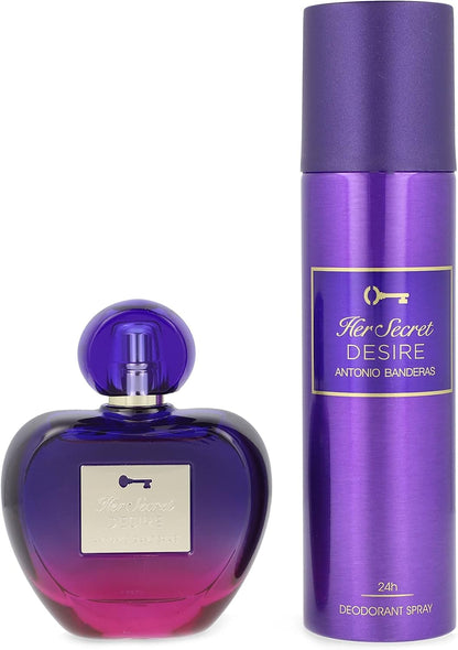 Set Her Secret Desire Antonio Banderas 2Pz - Mujer