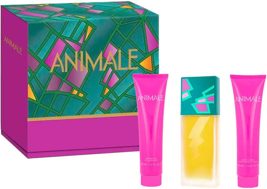 Set Animale 3Pz 100Ml Edp Spray Shower Gel 100Ml - Mujer